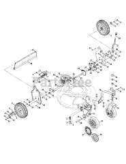 Craftsman 247.887210 (12AE999K299) - Craftsman Walk-Behind Mower (2008) (Sears)