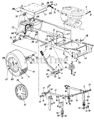 MTD 141-843H000 - MTD Garden Tractor (1991) Parts