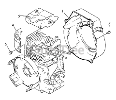 Echo EG-2300 - Echo Generator (SN: 03372 - 99999) Housing Fan