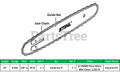 Stihl MS 162 - Stihl Chainsaw _Bars &amp; Chains