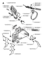 Husqvarna 394 XP - Husqvarna Chainsaw (SN: 19924000001 - 19940100000)