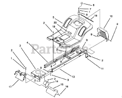 Toro 71184 (12-38 XL) - Toro Lawn Tractor (SN: 049000001 - 049999999) (1994)