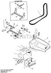 Simplicity 1691218 - Simplicity 42" Mower Deck
