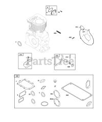 Briggs & Stratton 243431-3135-08 - Briggs & Stratton Horizontal Engine