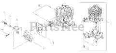 Shindaiwa GP 3410 - Shindaiwa Water Pump Cylinder