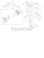 Briggs & Stratton 386447-0435-B5 - Briggs & Stratton Horizontal Engine
