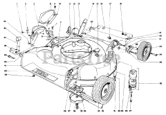 Toro 19373 - Toro Guardian Walk-Behind Mower (SN: 003000001 - 003999999) (1973)
