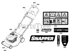 Snapper ERDV 19850EHW (881587) - Snapper 19" Walk-Behind Mower