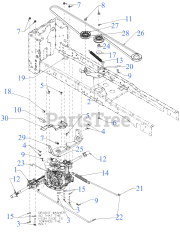 Craftsman T 2200 K (CM13APA9ZSA93) (13APA9ZSA93) - Craftsman Lawn Tractor (2023)