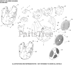 Kohler ECH940-3017 - Kohler Command PRO EFI Engine, Basic Version, 35hp 06 Blower Housing
