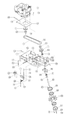 Bear Cat SG 340 - Bear Cat Stump Grinder, 340cc Honda (SN: D00001 & Above)