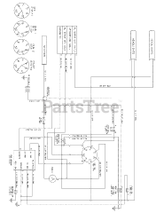 Huskee 13WX791T031 - Huskee Lawn Tractor (2010) (Tractor Supply) Wiring Harness Schematic 725-04432D