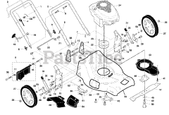 Poulan Pro PEM 65Y21RP (961410091-00) - Poulan Pro Walk-Behind Mower (2006-06)