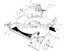 Toro 20581 - Toro Walk-Behind Mower (SN: 007000001 - 007999999) (1987)