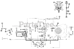 MTD 131-734G - MTD Lawn Tractor (1991)