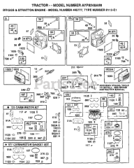 Electrolux/AYP 8248 A99 - Electrolux/AYP Lawn Tractor (1999)