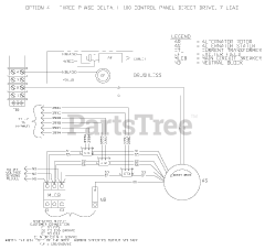 Generac QT04554KNANA - Generac 45kW Home Standby Generator (SN: 4949168 - 4965270) (2008) Schematic - Diagram (0F6587)