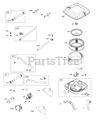 Briggs & Stratton 297340-0153-G2 - Briggs & Stratton Horizontal Engine