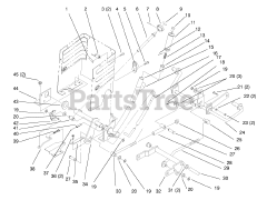 Toro 72046 (265-H) - Toro Lawn & Garden Tractor (SN: 089000001 - 089000399) (1998)