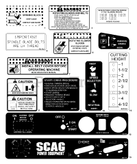 Scag SCR48-25CH - Scag Cougar 48" Zero-Turn Mower, 25hp Kohler (SN: 5590001 - 5599999)