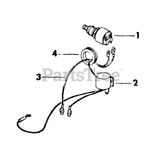 International Harvester 75 (0340008U) - International Harvester Riding Mower (1972 - 1981) Starting Switch