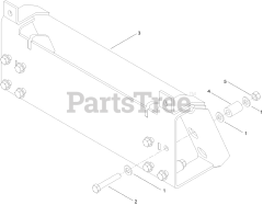 Toro 23126 - Toro Backhoe Fit-Up Kit for TX 1000 Dingo Compact Utility Loader Plate Attachment Assembly No. 145-0171