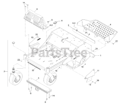 Exmark ARX541CKA30000 - Exmark 30" Stand-On Aerator, Kawasaki FS541V (SN: 400000000 - 402082299) (Rev B) (2017)
