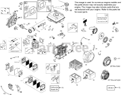 Ariens 08201317 - Ariens AX 136cc Engine