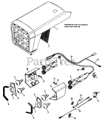 Simplicity 7013 (1690015) - Simplicity Baron Lawn Tractor, 13hp