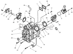 Toro 73580 (520 Lxi) - Toro Garden Tractor (SN: 099000001 - 099999999) (1999)