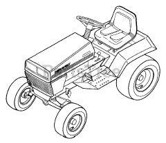 Gravely 987060 - Gravely Lawn Tractor, 16hp, Without Hydraulic Lift (SN: 000101 & Above)