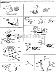 Tecumseh TVM125-60271P - Tecumseh Engine Engine Parts List #2