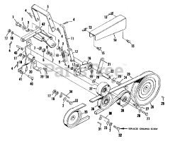 Homelite 1600171 - Homelite Tiller Attachment