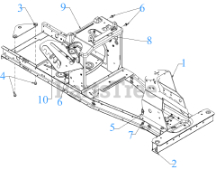 Cub Cadet CC 30 H (13AC21JDA10) - Cub Cadet Hydro Mini Rider (2023) Frame