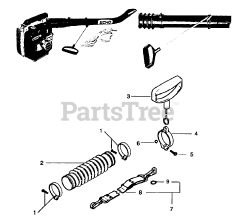 Echo PB-210 E - Echo Handheld Blower (Type 1) Flex Pipe Option PB-210E