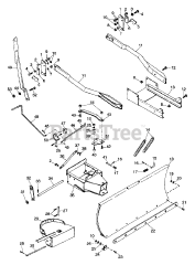 Ariens 834019 - Ariens 42" Front Blade (SN: 000101 & Above)