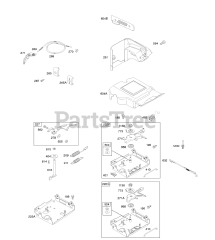 Briggs & Stratton 20M313-0100-E1 - Briggs & Stratton Horizontal Engine Controls, Governor Spring