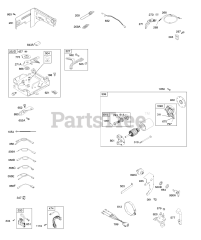 Briggs & Stratton 12S132-2207-F8 - Briggs & Stratton Horizontal Engine