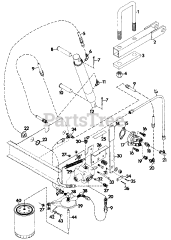 Gravely 789029 - Gravely Hydraulic Lift for PM Gear