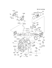 Kawasaki FD620D-AS15 - Kawasaki Engine CYLINDER/CRANKCASE