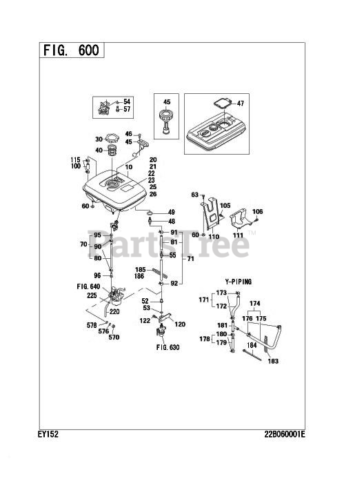 Subaru Robin EY152BB0080 EY15 2