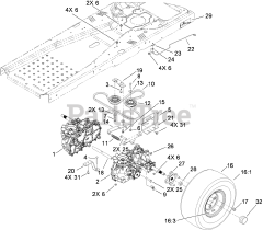 Toro 74373 (Z 5030) - Toro 50" TimeCutter Zero-Turn Mower (SN