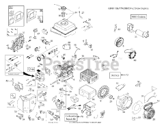 Poulan Pro PR 241 (961920092-00) - Poulan Pro Snow Thrower (2015-06) ENGINE
