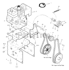 Craftsman C950-52409-0 - Craftsman 27" Snow Thrower, Canada (2004) (Sears)