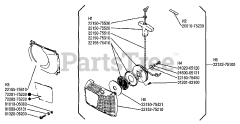 Shindaiwa 695 - Shindaiwa Chainsaw Starter Assembly