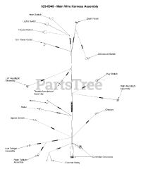 Cub Cadet A 101 C (37A-101C129) - Cub Cadet Work Fun Runner Main Wire Harness Assembly