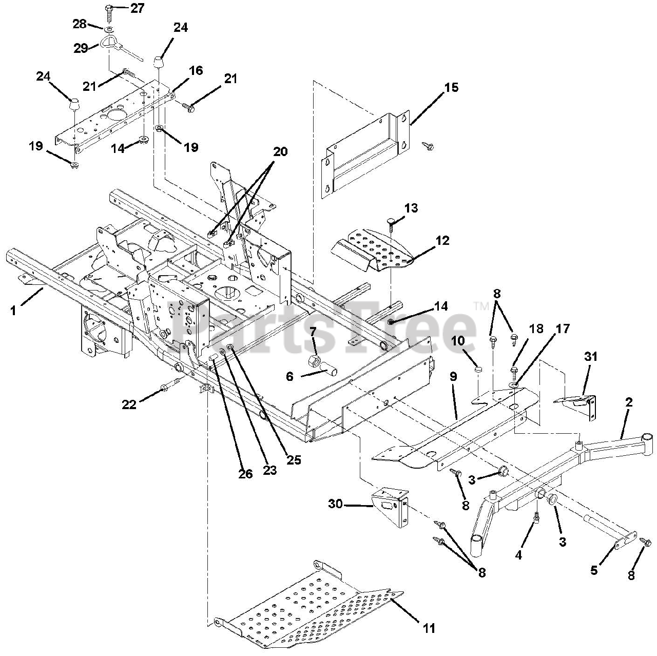 Gravely 992162 (PM 260M XDZ) Gravely ProMaster 60" ZeroTurn Mower