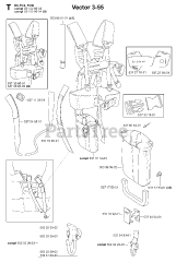 Jonsered BC 2145 - Jonsered Brushcutter (2006-01) HARNESS