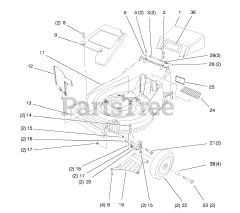 Toro 26633 - Toro Walk-Behind Mower (SN: 079000001 - 079999999) (1997)