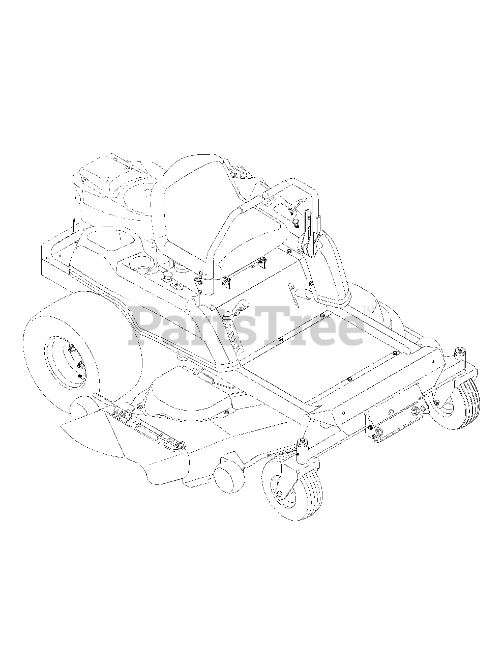 White Outdoor ZT50 (17BK2ACP090) White Outdoor 50" ZeroTurn Mower (2008) Quick Reference